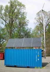 Solar Panel and Wind Turbine